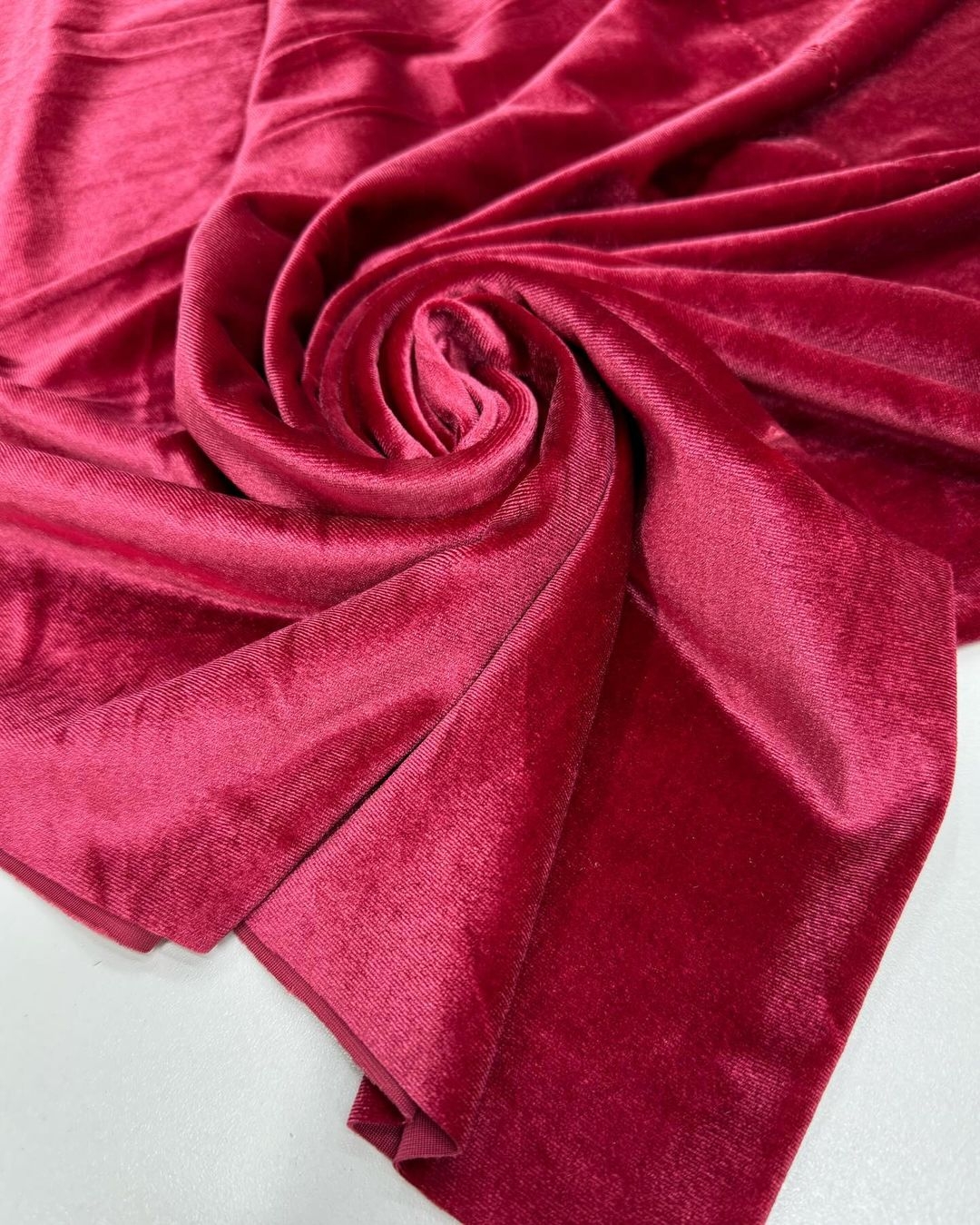 Бархат однотонный с лайкрой