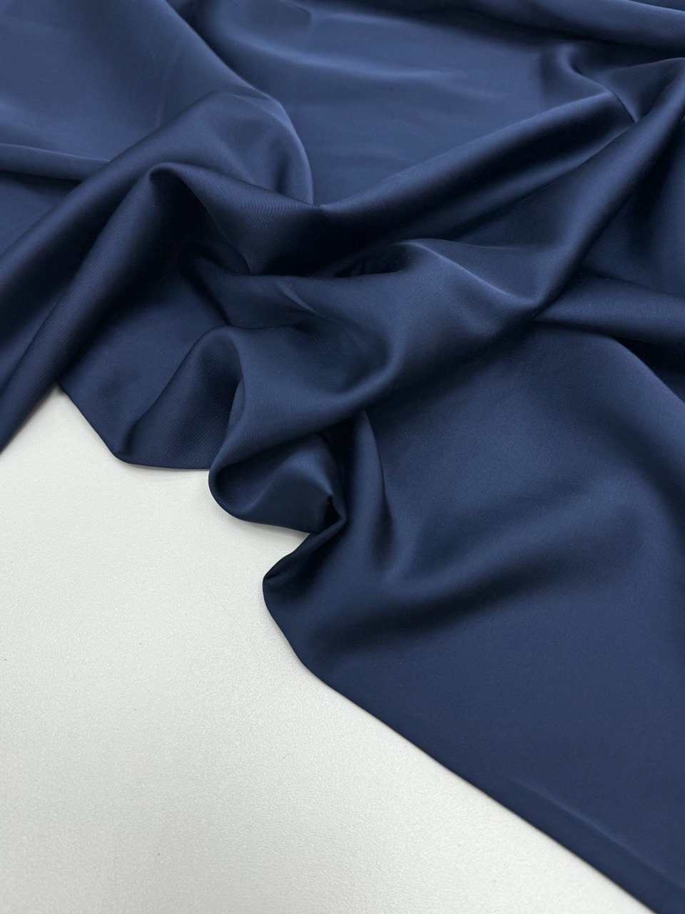 Сатин цвет: синий