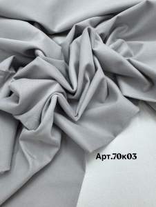 Сатин софт серый