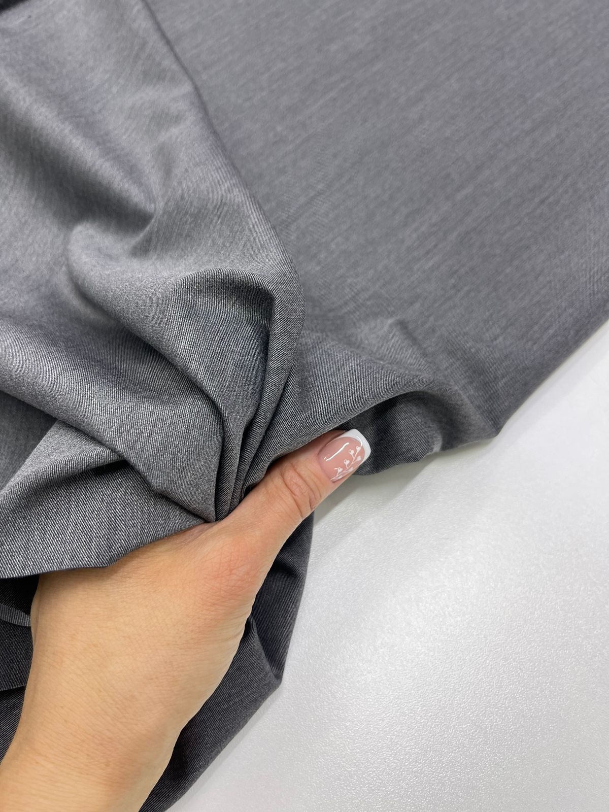 Бостон костюмная серый