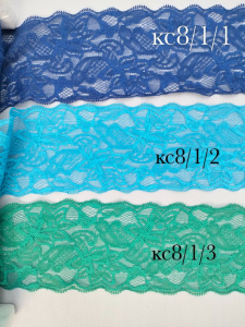 Кружево голубой