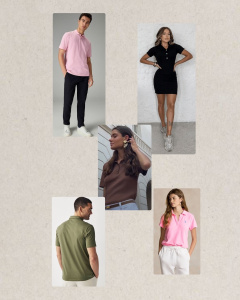 Пике розовое