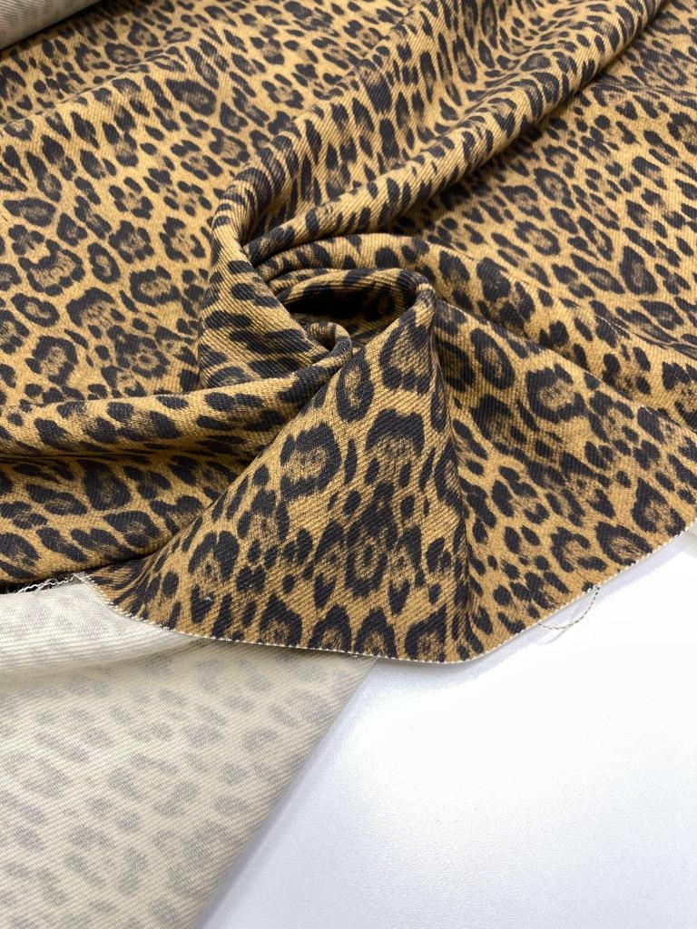 Ткань леопард