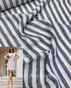 Лён полоска