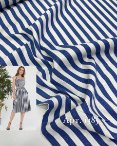 Лён полоска