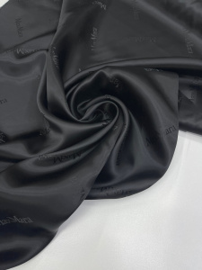 Вискоза подкладочная Чёрная