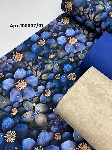 Поплин (Ранфорс) печать 5д арт.100007/01