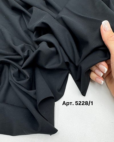 Трикотаж Артикул 5228/1 черный