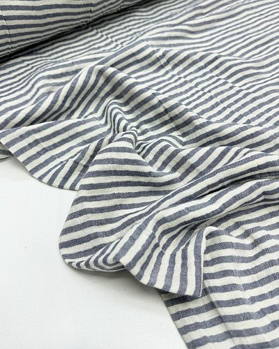 Муслин жатка 2-слойный 160см  двухсторонний полоска