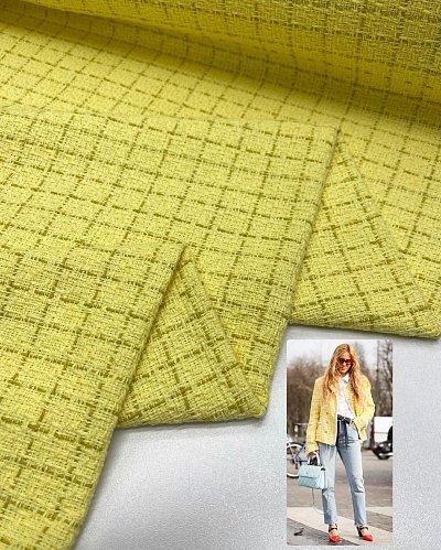 шанель 75%хб, 22 пэ, 3 эл. 24ш01. цвет: желтый