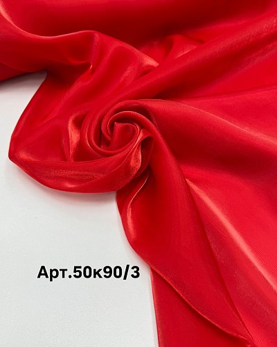 Органза Лолита  КРАСНАЯ 155см, 45гр, 100пэ, арт 50к90/3