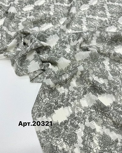 Шифон крэш цвет: жаккард