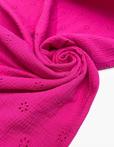 Муслин с вышивкой    артикул 420м