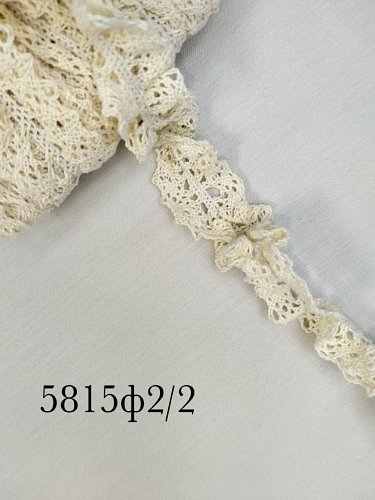 Тесьма вязаная на резинке 30 мм арт 5815ф2/2 бежевый