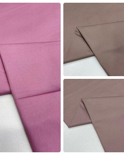 панаш коттон сатин  арт 7185. цвет: розовый