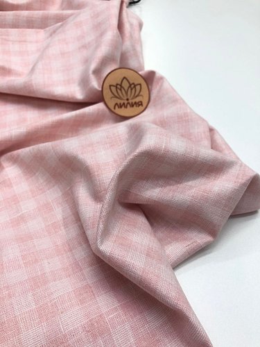 рубашечная артикул: lollipop chk-c002(pink). цвет: клетка розовая