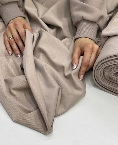 трикотаж футер 2х велюр  185см 250/280гр арт 860т