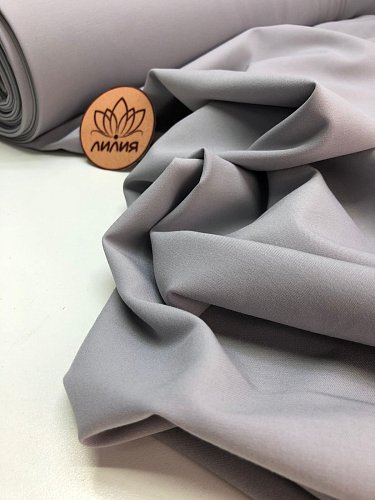 сутинг костюмная стрейч. цвет: серый