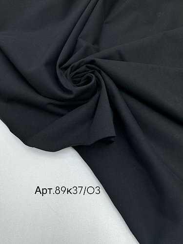 Кулирка Премиум черный 210гр,100хб,180см, артикул 89к37/03