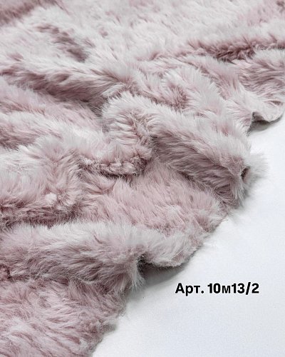 эко мех  артикул: 10м15/6. цвет: розовый