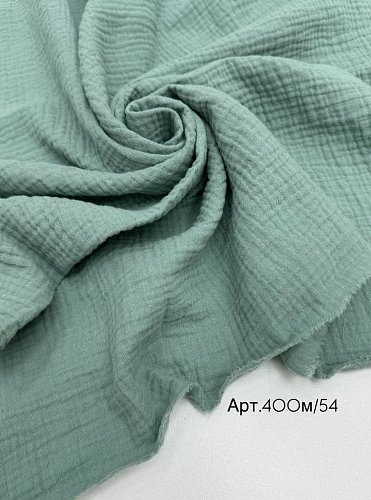 Муслин жатка 2 слойн цвет: фисташка