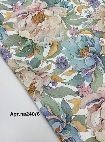 Полотно Вафельное Диджитал 100%хб арт.пв240/6