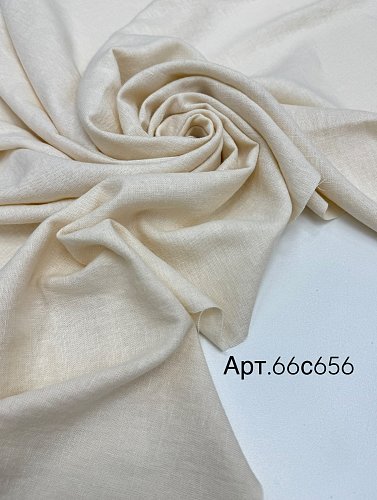 Лён с эфф. мят.  молочный арт.66с656